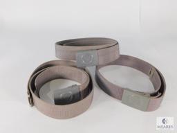 Three East German PDR Belts