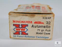 Partial Box Winchester .32 S&W Long, 71 Grain