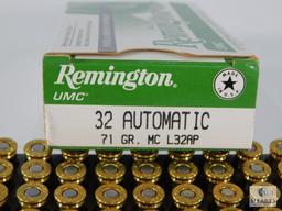 42 Rounds Remington UMC .32 Automatic, 71 Grain