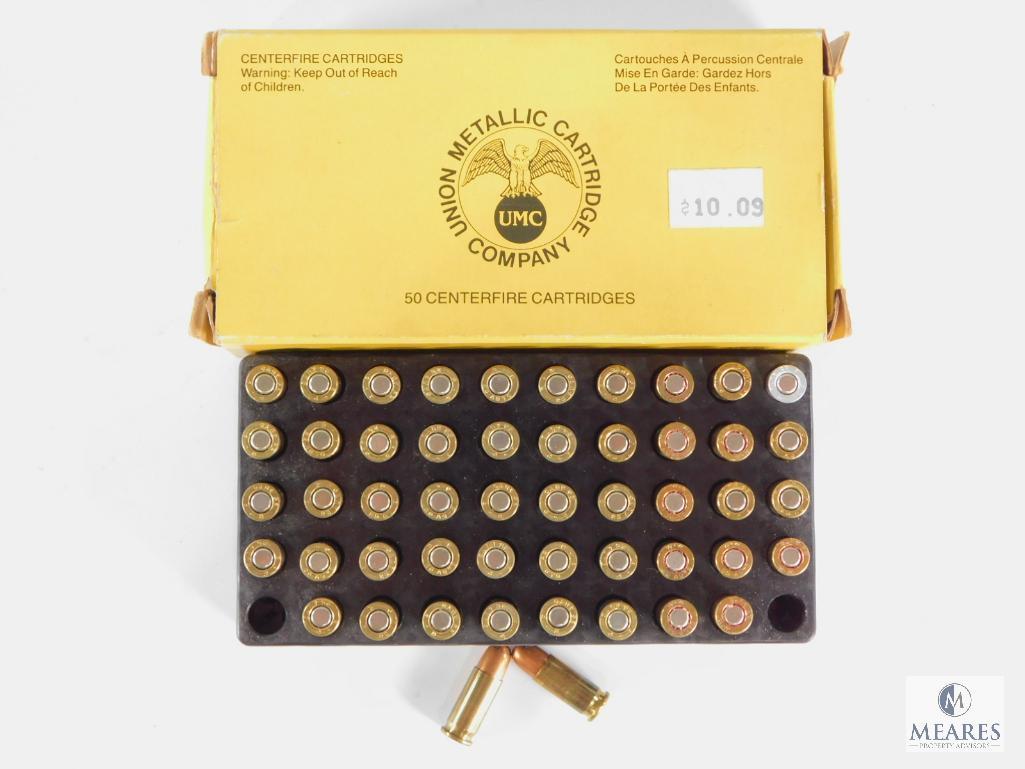 50 Rounds UMC .25 Automatic, 50 Grain Metal Case