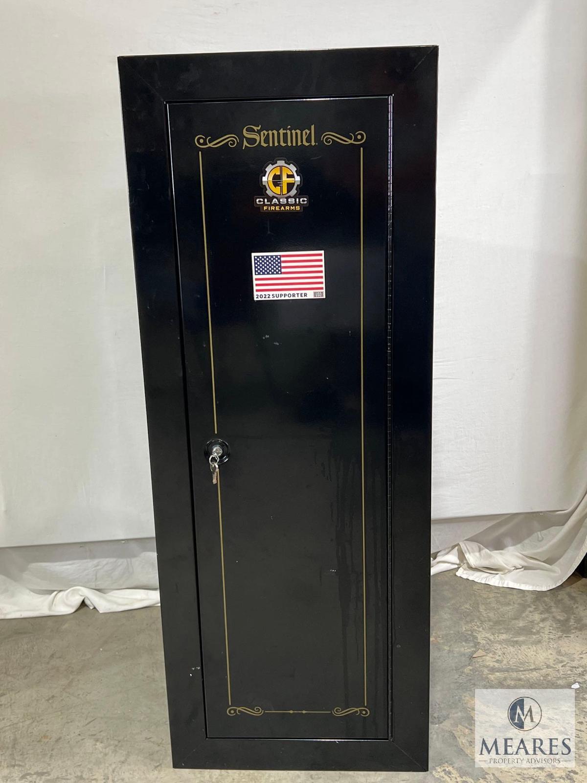 Sentinel Firearm/Ammunition Safe with Locking Door and Key