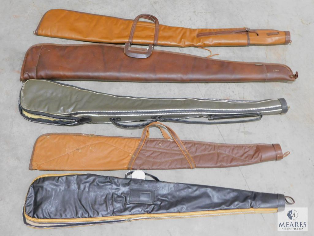 Lot of Five Soft Rifle Cases