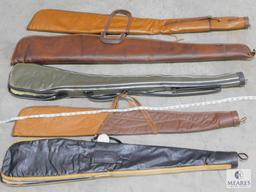 Lot of Five Soft Rifle Cases