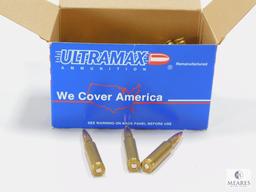 51 Rounds Ultramax Ammunition 308 WIN 168 Grain BT-Hollow Point