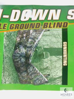 Up-N-Down Stake Out Double Sided Camo Material, 23"-36" High/12' Wide
