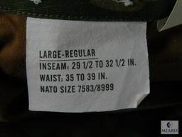 Genuine Gear Camouflaged Pants, Size Large-Regular