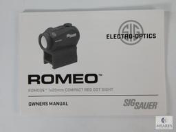 New Sig Sauer Romeo5, 1x20mm Compact Red Dot Sight