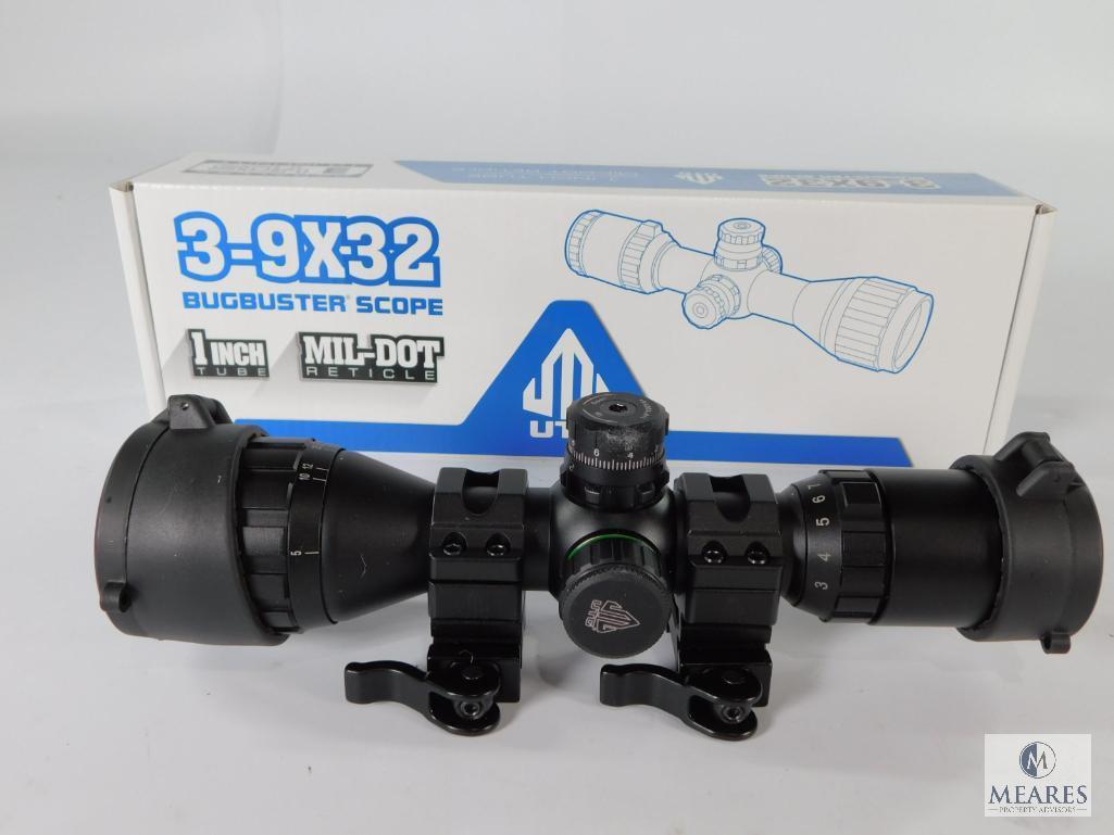 Bugbuster Scope 3-9x32, 1" Tube Mil-Dot Reticle