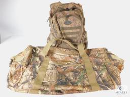 One Game Winner Camouflage Backpack and Fieldline Duffle Bag