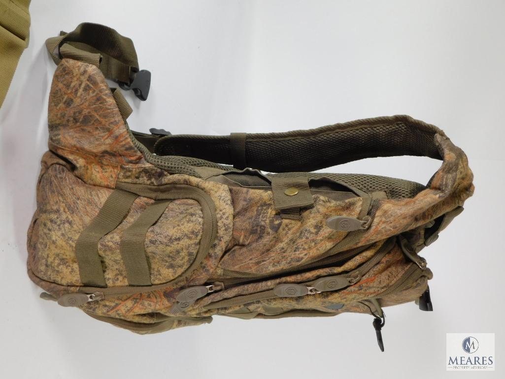 One Game Winner Camouflage Backpack and Fieldline Duffle Bag