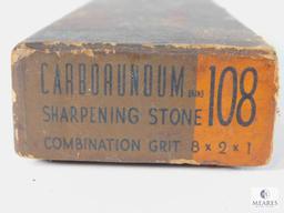 Carborundum Sharpening Stone