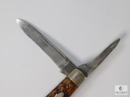 Boker Tree Brand Two Blade Swell End Jack, Circa 1920-1930