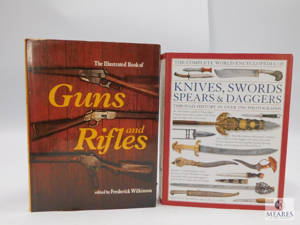 One Book of Guns and Rifles, One Book Knives, Swords, Spears & Daggers