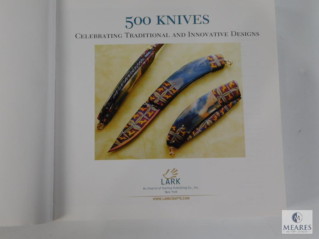 Lot of Two Books, Small Arms of the World and 500 Knives