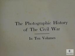 Lot of 10 Volumes The Photographic History of The Civil War, See Photos For List of Books