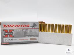 20 Rounds Winchester Super X 30-06 Spring 180 Grain Power Point