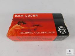 50 Rounds GECO 9mm Luger 124 Grain FMJ