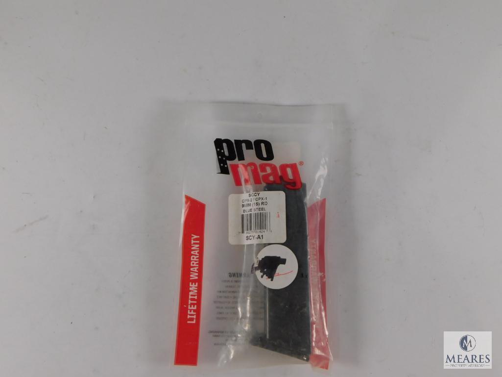 ProMag SCCY CPX-2/CPX-1 9mm 15 Round Blue Steel Magazine