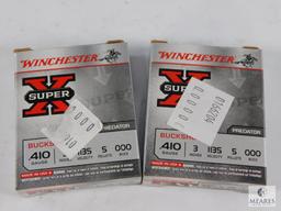 10 Shells Winchester Super X Predator Buckshot .410 Gauge 000 Buck