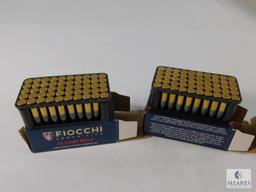 100 Rounds Fiocchi Ammunition Performance Shooting Dynamics .22 Long Rifle 38 Grain Sub Sonic HP