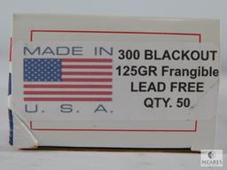 50 Rounds Mid American Munitions 5.56/223 45 Grain Frangible Lead Free