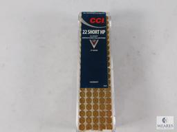 100 Rounds CCI 22 Short Copper Plated Hollow Point 27 Grain Varmint