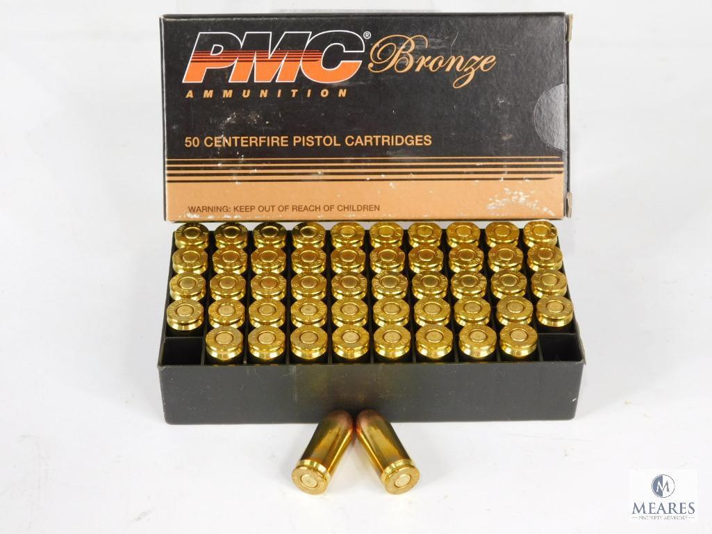 50 Rounds PMC Bronze Ammunition 380 Auto 90 Grain FMJ