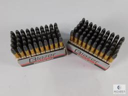 100 Rounds Blazer Ammunition .22 Long Rifle 40 Grain