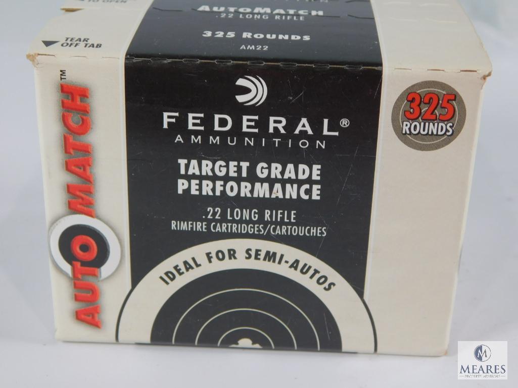 325 Rounds Federal Ammunition AutoMatch .22 Long Rifle 40 Grain