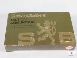 20 Rounds Sellier & Bellot 300 AAC Blackout 200 Grain FMJ