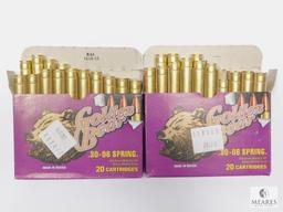 40 Rounds of Golden Bear .30-06 Spring 145 Grain Bimetal FMJ