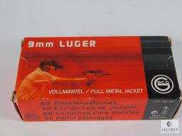 50 Rounds GECO 9mm Luger 124 Grain FMJ