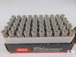 50 Rounds CCI Blazer Ammunition 40 S&W 165 Grain TMJ