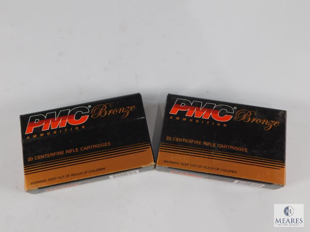 40 Rounds PMC Bronze 223 Remington 55 Grain FMJ-BT