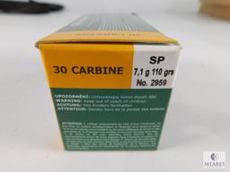 50 Rounds Sellier & Bellot 30 Carbine SP 110 Grain