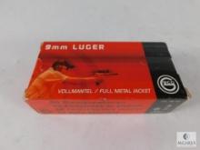 50 Rounds GECO 9mm Luger 124 Grain FMJ