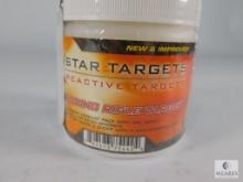 One Pound Star Targets Reactive Targets Exploding Rifle Target