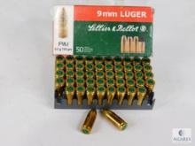 50 Rounds Sellier & Bellot 9mm Luger 124 Grain FMJ