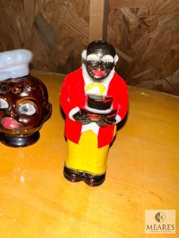 African American Salt and Pepper Shakers