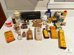 Vintage and Antique Medicine Collectibles and Rev George D Jeffrey Medical Kit