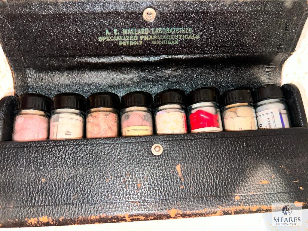 Vintage and Antique Medicine Collectibles and Rev George D Jeffrey Medical Kit