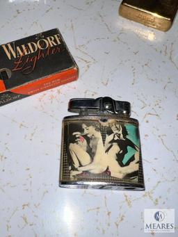 Group of Collectible Lighters - (6) Zippos and Others