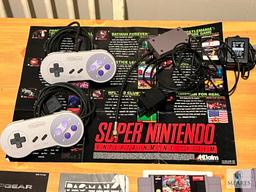 Super Nintendo Gaming System with 14 Games