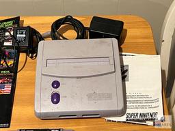 Super Nintendo Gaming System with 14 Games