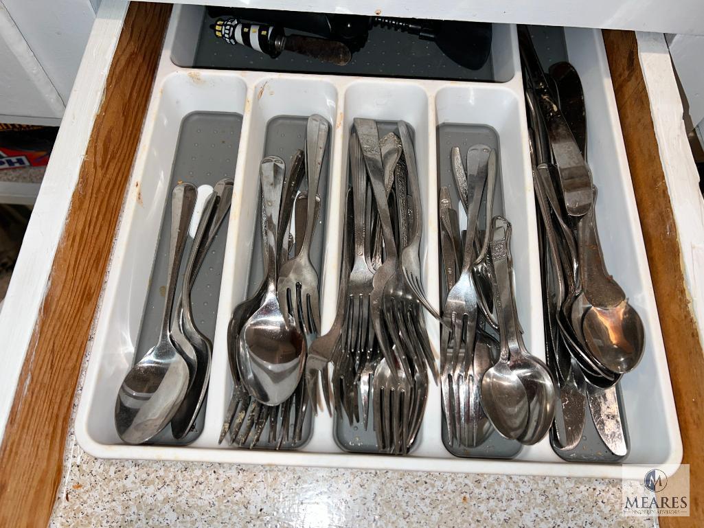 Contents of Kitchen Cabinets and Drawers