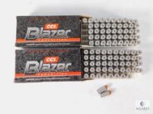 96 Rounds CCI Blazer 40 S&W 165 Grain TMJ