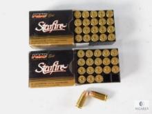 40 Rounds PMC Gold Starfire 380 Auto