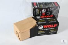 60 Rounds Wolf Polyformance 7.62x39mm 123 Grain HP Non-Corrosive Berdan Primed Steel Case