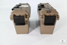 Two MTM Case-Gard Ammo Cans