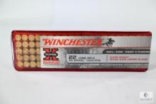 100 Rounds Winchester Super X 22 Long Rifle 40 Grain Super Speed Round Nose Copper Plated